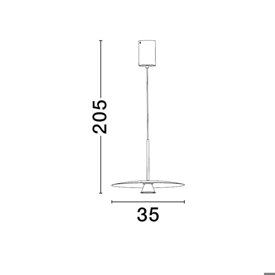 Lampada a sospensione per tavolo cucina design moderno led 3000k