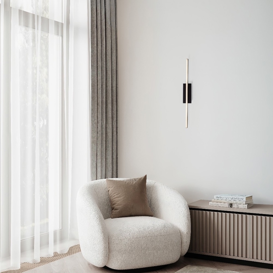 Applique da parete design moderno led 3200k dimmerabile