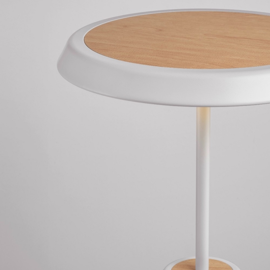 Lampada da tavolo bianca moderna led 3000k