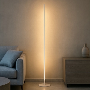 Visualizza i dettagli per Yoko ideal lux lampada da terra led 3000k bianca extra sottile Yoko ideal lux lampada da terra led 3000k bianca extra sottile