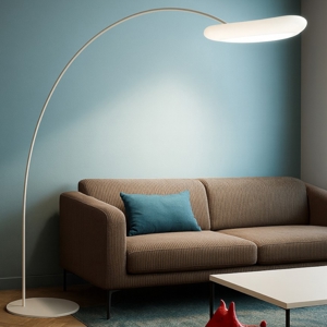 Mr magoo stilnovo lampada ad arco led 3000k design moderna