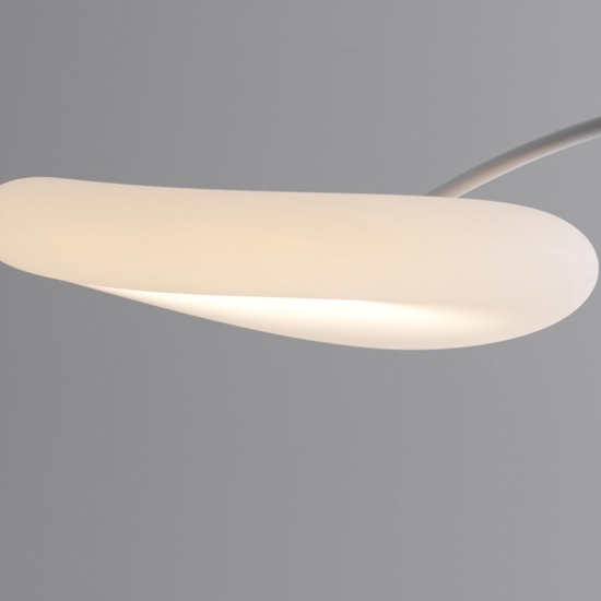 Mr magoo stilnovo lampada ad arco led 3000k design moderna