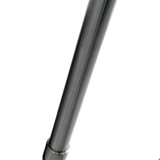 Lampada ad arco base marmo nero paralume pergamena orientabile