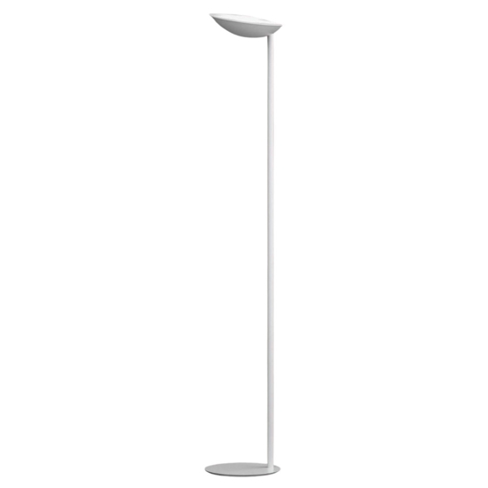 Piantana lampada da terra moderna grigio top light