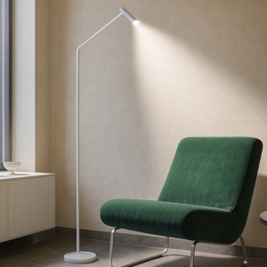 Easy pt lampada da terra ideal lux led 3000k bianca orientabile