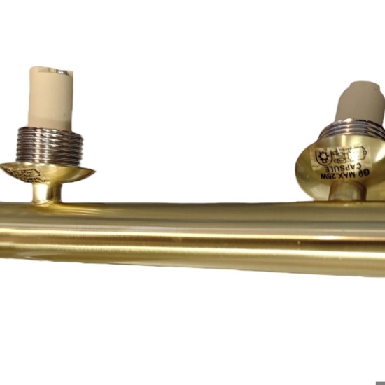 Lampada da terra moderna oro per salotto
