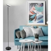 Lampada moderna led 18w 3000k nera febe perenz illuminazione