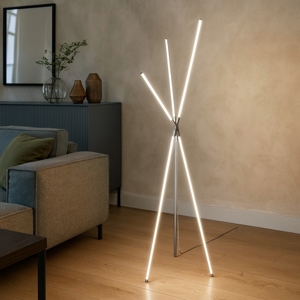 Lampada da terra design moderno minimalista led 3000k dimmerabile