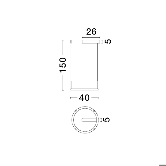 Lampadario da cucina minimal con 12 luci led 3000k dimmerabili