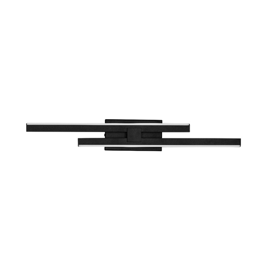 Appplique da parete nero design moderno 3200k