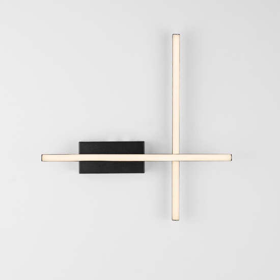 Applique da parete nero moderno led 3200k