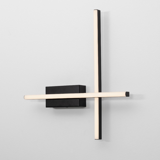 Applique da parete nero moderno led 3200k