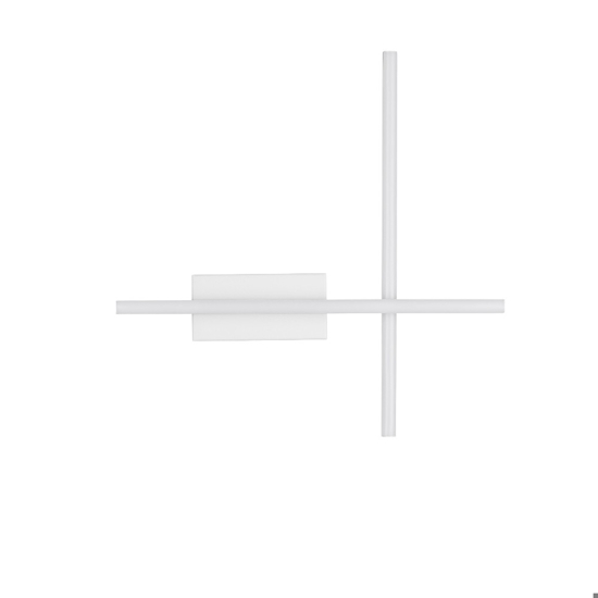 Applique da parete bianco design minimal led 3200k