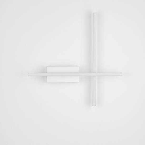 Applique da parete bianco design minimal led 3200k