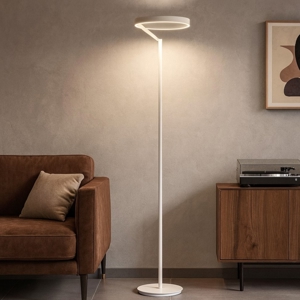 Gea luce criseide piantana da terra led bianca 3000k