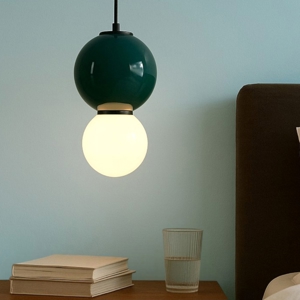 Visualizza i dettagli per Lampada a sospensione per camera da letto diametro 15cm led 3000k Lampada a sospensione per camera da letto diametro 15cm led 3000k