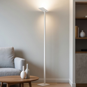 Visualizza i dettagli per Lampada da terra per ufficio perenz quadra bianca led cct dimmerabile Lampada da terra per ufficio perenz quadra bianca led cct dimmerabile