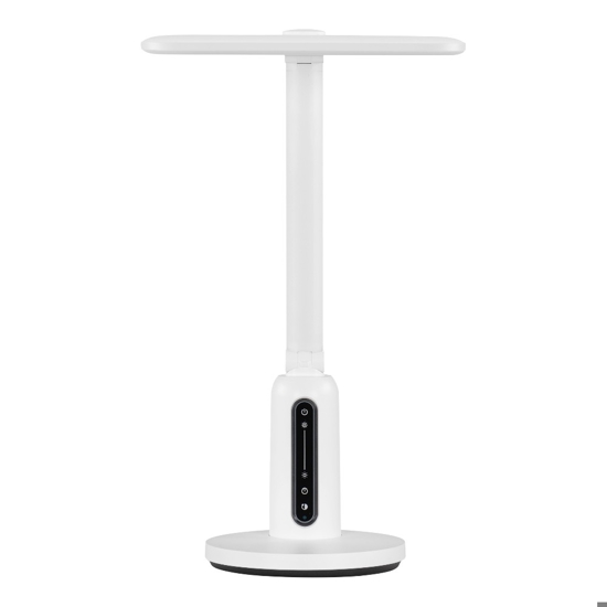 Lampada da tavolo orientabile bianca led 4000k touch
