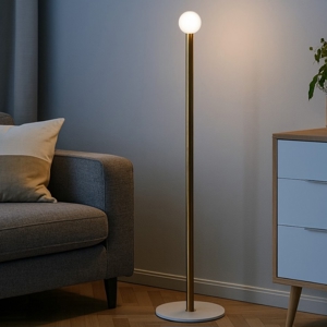 Piantana moderna oro linea light birba fl h165 cm