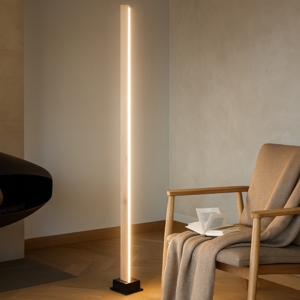 Visualizza i dettagli per Ideal lux craft pt lampada da terra led 3000k 26w di legno Ideal lux craft pt lampada da terra led 3000k 26w di legno