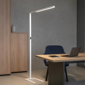 Visualizza i dettagli per Comfort-2 pt 2700k-6000k ideal lux piantana per ufficio moderna bianca led Comfort-2 pt 2700k-6000k ideal lux piantana per ufficio moderna bianca led