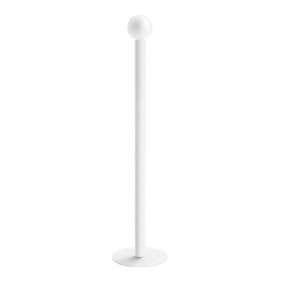 Lampada da terra moderna cilindro bianco birba fl linea light