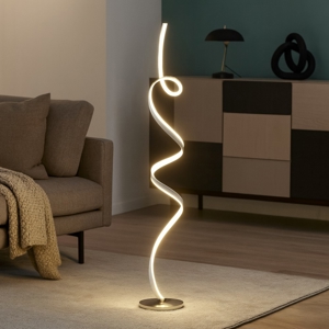 Visualizza i dettagli per Ondaluce pt lumen lampada da terra led design moderna dimmerabile Ondaluce pt lumen lampada da terra led design moderna dimmerabile