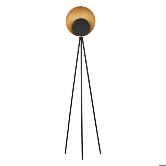Lampada da terra eclissi led 3000k tre piedi