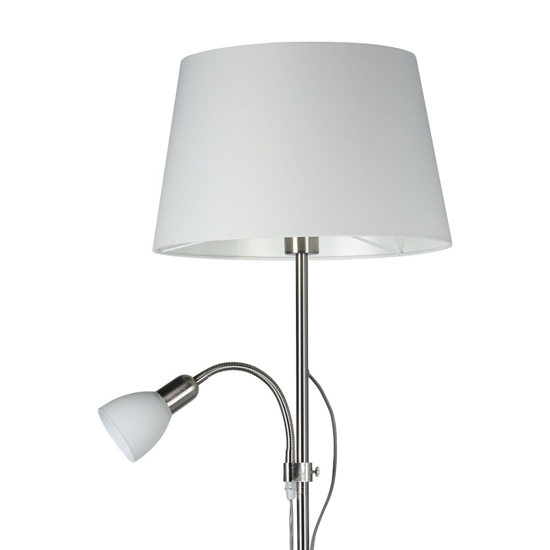 Lampada da terra braccio orientabile moderna conesa eglo