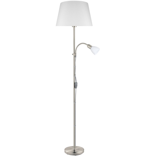 Lampada da terra braccio orientabile moderna conesa eglo