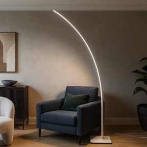 Piantana ad arco led 33w 3000k 4000k vivida bracket