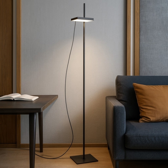 Ideal lux lift pt lampada da terra nera led 17w 3000k Ideal lux lift pt lampada da terra nera led 17w 3000k