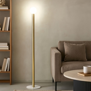 Visualizza i dettagli per Linea light birba fl lampada da terra tubolare oro moderna Linea light birba fl lampada da terra tubolare oro moderna