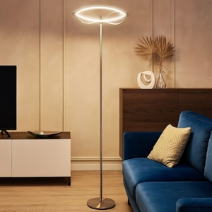 Visualizza i dettagli per Lampada da terra moderna led 3000k per salotto h175 cm Lampada da terra moderna led 3000k per salotto h175 cm