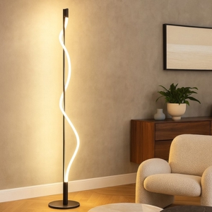 Maytoni tau lampada da terra moderna led 3000k design minimalista