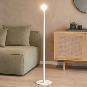 Linea light birba fl lampada da terra bianca h165cm