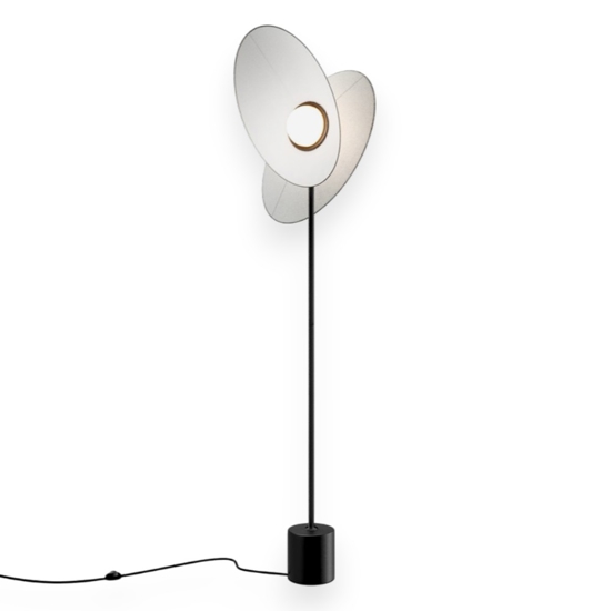 Lampada da terra maytoni evolution moderna led 3000k design particolare