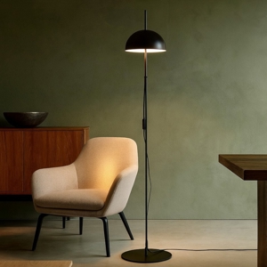 Visualizza i dettagli per Lampada da terra industrial orientabile metallo nero per ufficio Lampada da terra industrial orientabile metallo nero per ufficio
