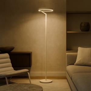 Visualizza i dettagli per Lampada da terra moderna gea luce criseide led 3000k verde salvia Lampada da terra moderna gea luce criseide led 3000k verde salvia
