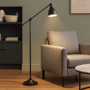 Newton pt1 lampada ad arco orientabile ideal lux