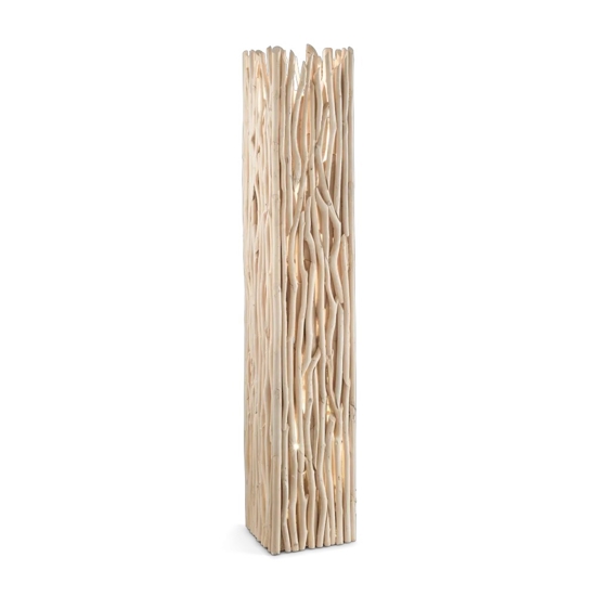 Driftwood pt2 ideal lux lampada da terra rustica con rami di legno