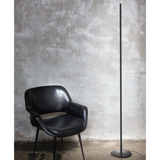 Ideal lux yoko lampada da terra design moderna led 3000k nera
