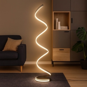 Visualizza i dettagli per Lampada da terra nera design moderna led 34w 2300k 3000k 4000k Lampada da terra nera design moderna led 34w 2300k 3000k 4000k