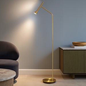 Visualizza i dettagli per Diesis pt lampada da terra moderna ottone ideal lux led 3000k orientabile Diesis pt lampada da terra moderna ottone ideal lux led 3000k orientabile