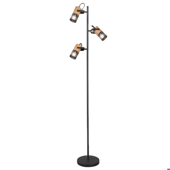 Lampada da terra moderna per salotto h150 cm con lampade orientabili