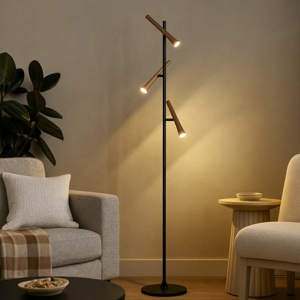 Visualizza i dettagli per Lampada da terra moderna orientabile led da 2300k a 4000k h150 cm Lampada da terra moderna orientabile led da 2300k a 4000k h150 cm