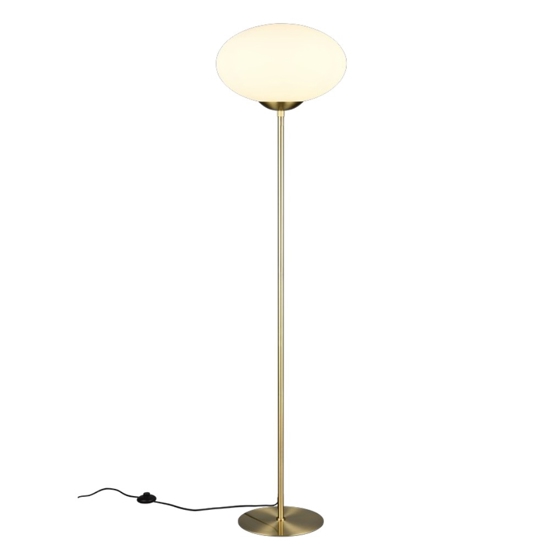 Lampada da terra moderna per salotto colore oro h150 cm