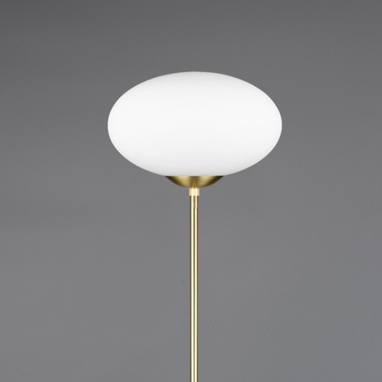 Lampada da terra moderna per salotto colore oro h150 cm
