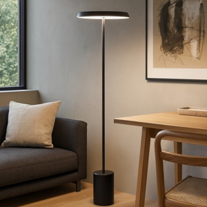 Visualizza i dettagli per Lampada da terra moderna led 3000k circolare per salotto Lampada da terra moderna led 3000k circolare per salotto