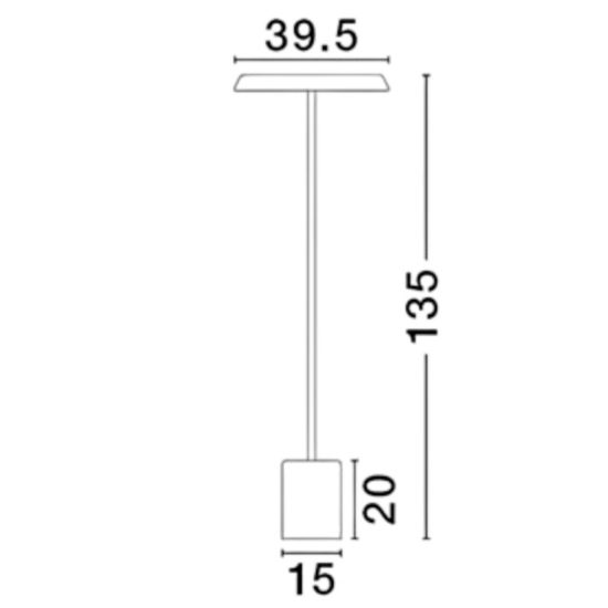 Lampada da terra moderna led 3000k circolare per salotto